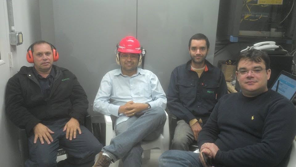 VPSA startup in Uruguay, 2014